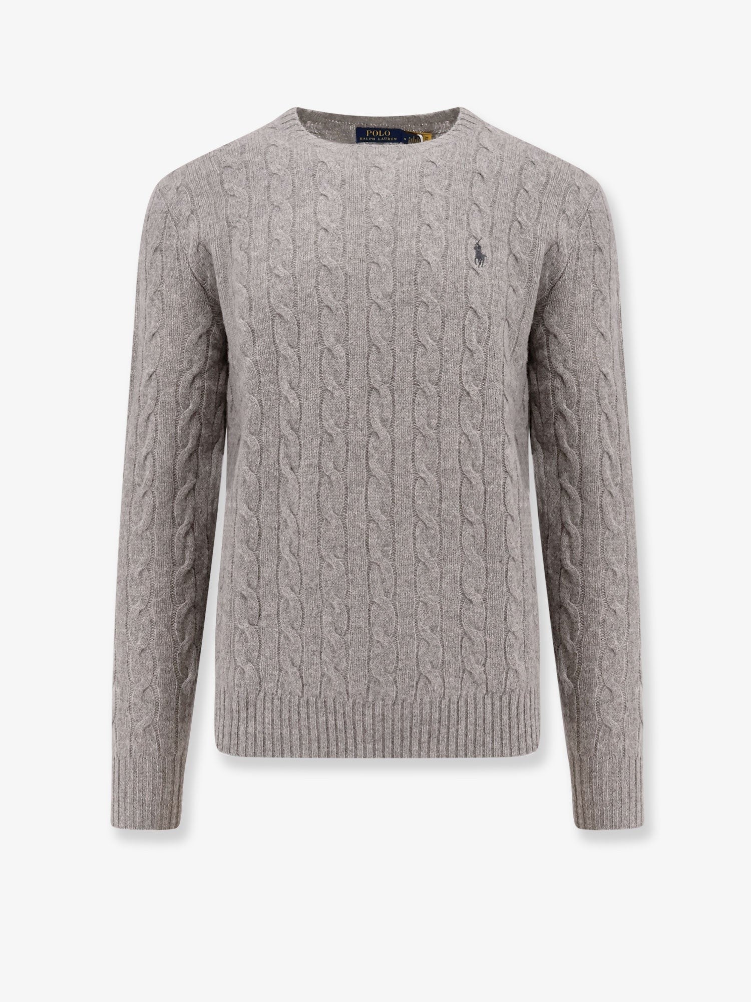 Polo Ralph Lauren Men's Wool an Cashmere Cable Knit Sweater Grey