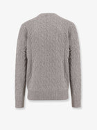 Polo Ralph Lauren Men's Wool an Cashmere Cable Knit Sweater Grey, view 2