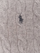 Polo Ralph Lauren Men's Wool an Cashmere Cable Knit Sweater Grey, view 3