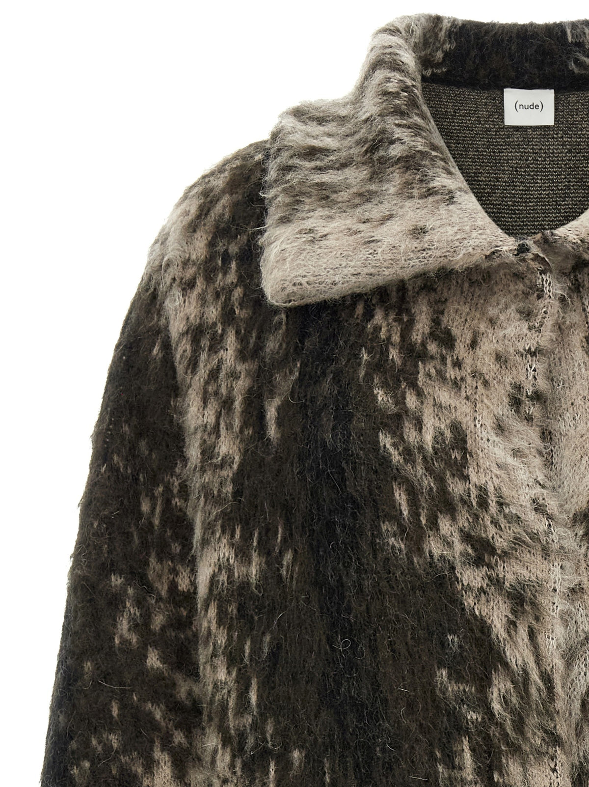 Nude Lucy Wool and Alpaca Coat Brown, view 3