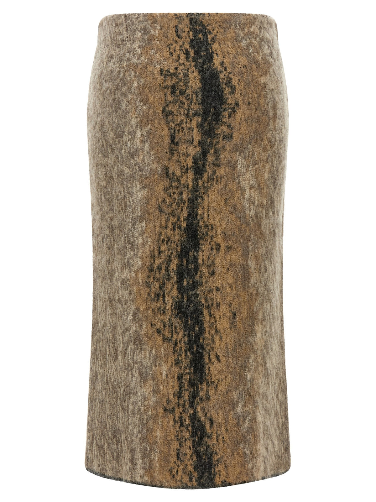 Nude Lucy Wool and Alpaca Skirt Brown, view 2