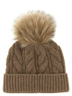 Moncler Grenoble Wool and Cashmere Beanie Brown