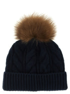 Moncler Grenoble Wool and Cashmere Beanie Blue