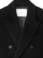 DUNST Women's Wool and Cashmere Blend Coat Black