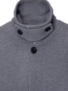DUNST Women's Wool and Cashmere Blend Coat Grey