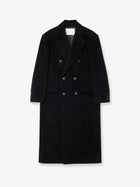 DUNST Women's Wool and Cashmere Blend Coat Black