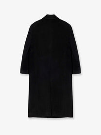 DUNST Women's Wool and Cashmere Blend Coat Black