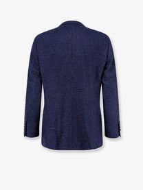 Brunello Cucinelli Men's Wool and Cashmere Blend Suit Blue, view 2