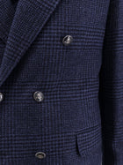 Brunello Cucinelli Men's Wool and Cashmere Blend Suit Blue, view 3