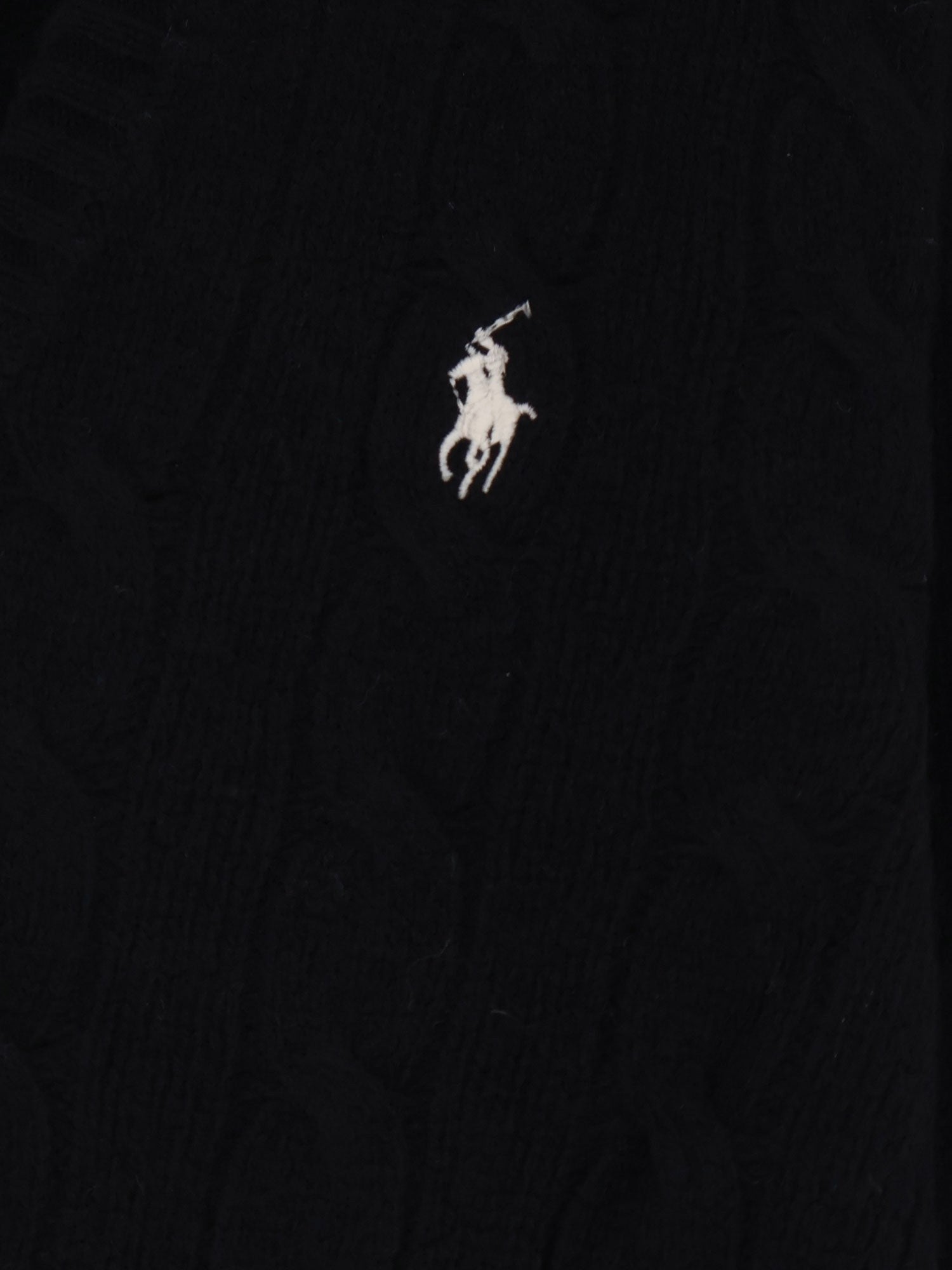 Polo Ralph Lauren Women's Wool and Cashmere Blend Sweater Black
