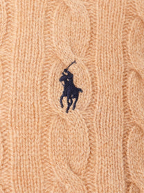 Polo Ralph Lauren Men's Wool and Cashmere Blend Sweater Beige