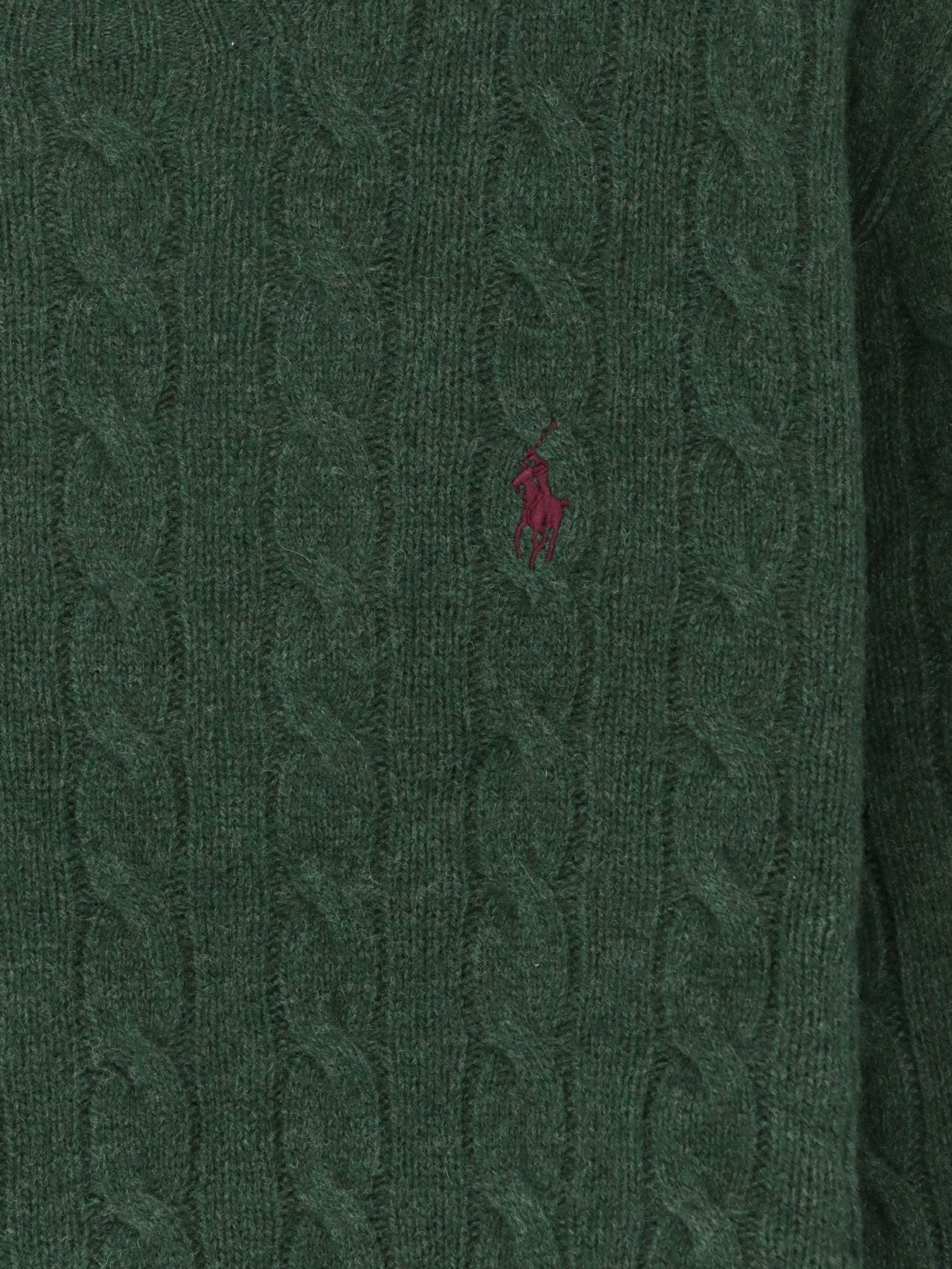Polo Ralph Lauren Men's Wool and Cashmere Blend Sweater LODGEPOLEPINEHEATHER