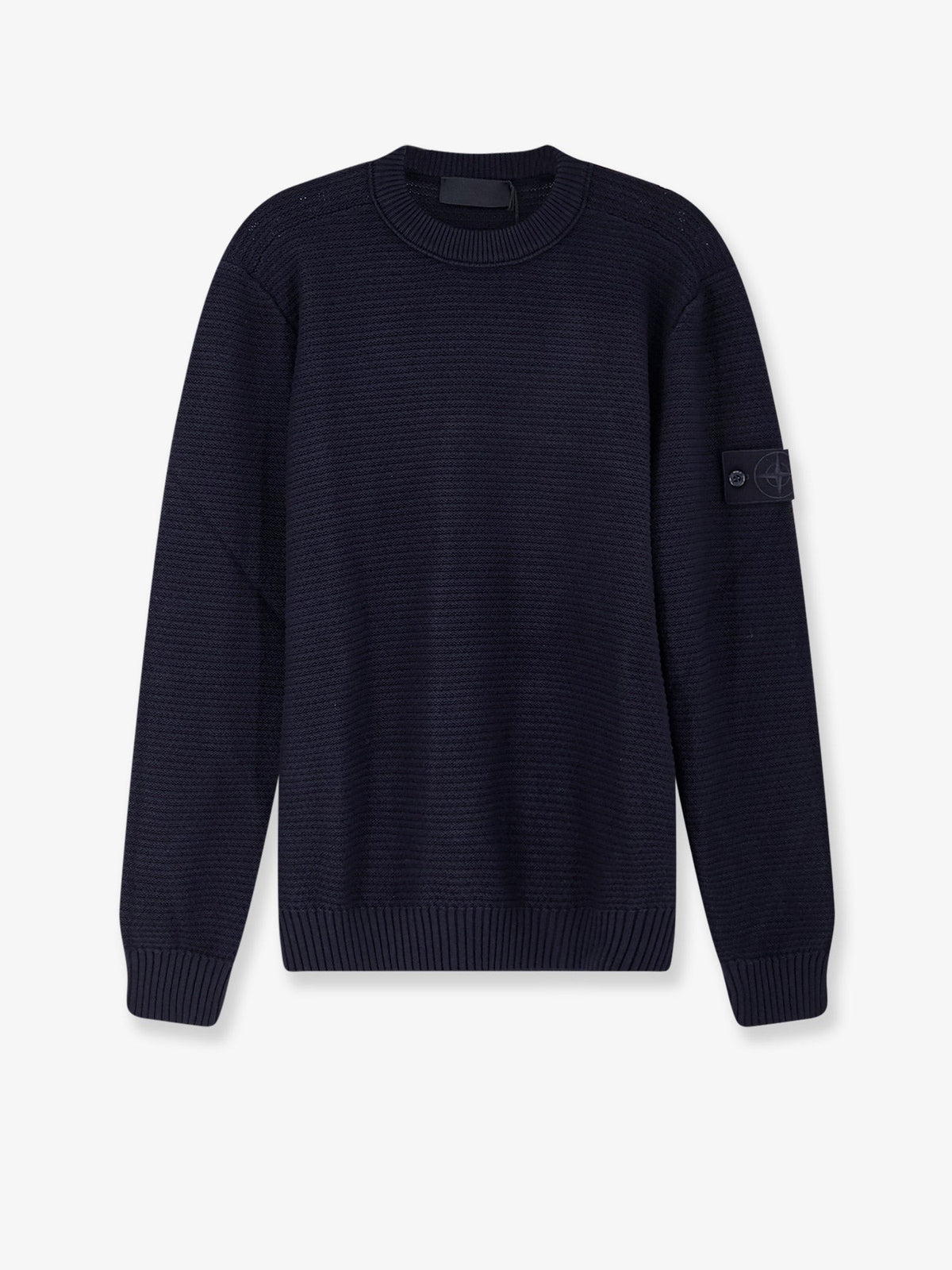 Stone Island Men's Wool and Cashmere Blend Sweater Blue