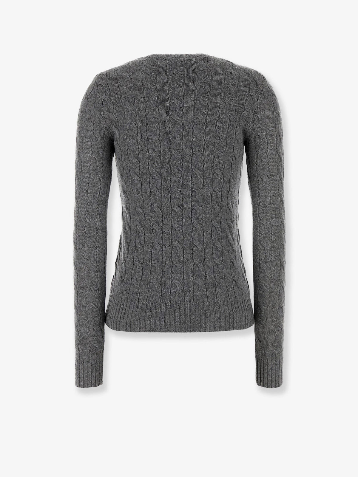 Polo Ralph Lauren Women's Wool and Cashmere Blend Sweater Grey