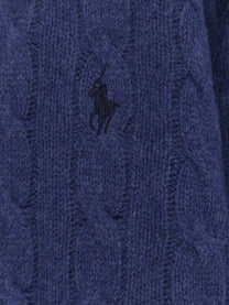 Polo Ralph Lauren Men's Wool and Cashmere Blend Sweater Brown