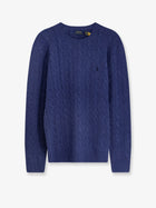 Polo Ralph Lauren Men's Wool and Cashmere Blend Sweater Brown