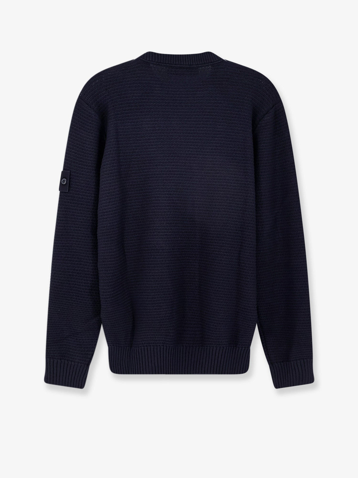 Stone Island Men's Wool and Cashmere Blend Sweater Blue