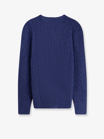 Polo Ralph Lauren Men's Wool and Cashmere Blend Sweater Brown
