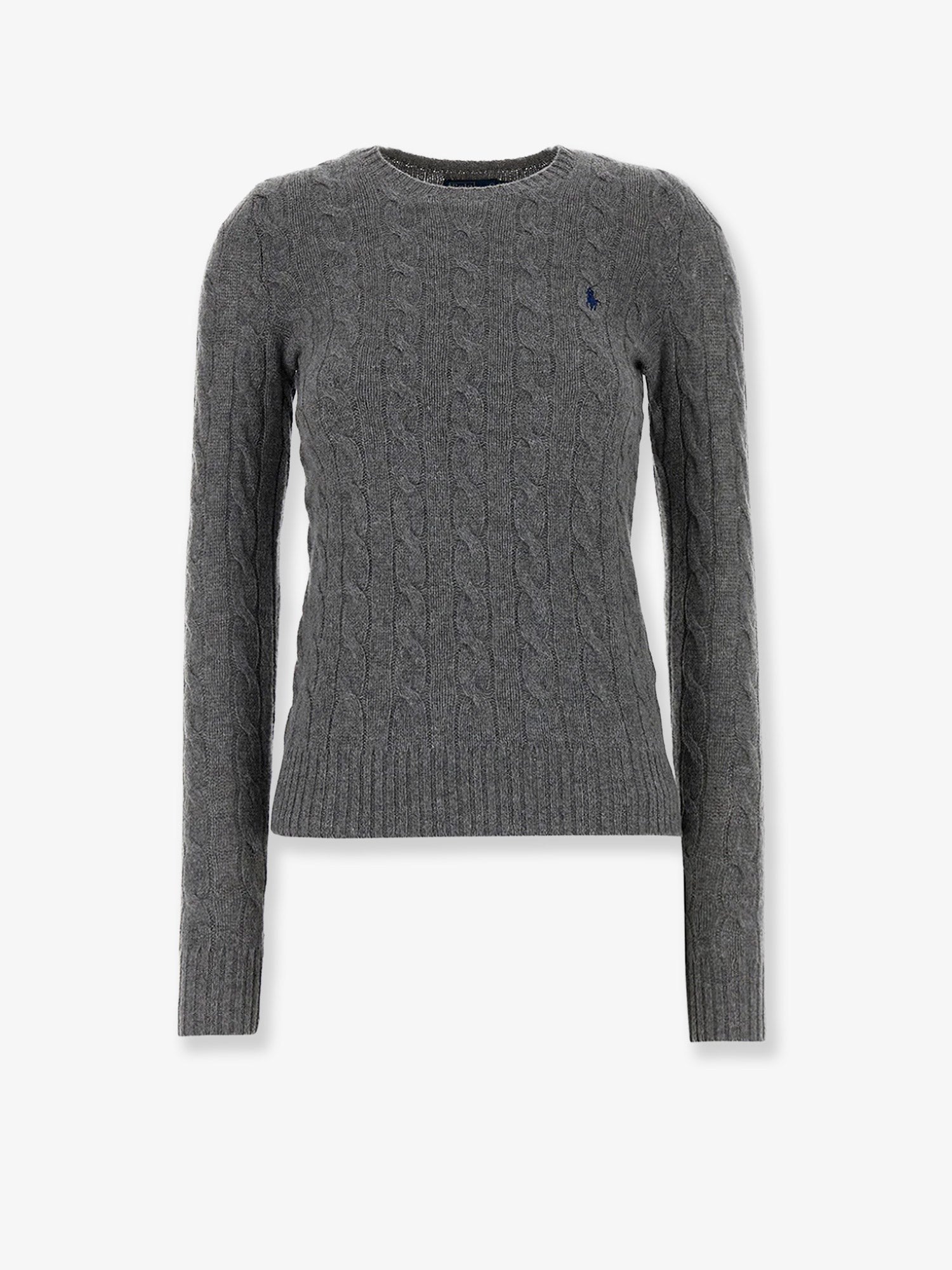Polo Ralph Lauren Women's Wool and Cashmere Blend Sweater Grey