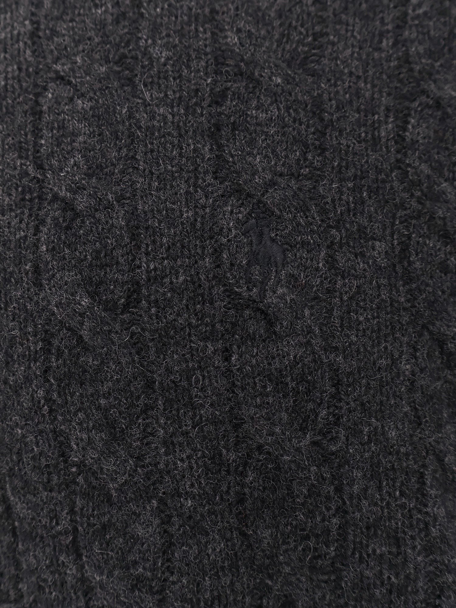 Polo Ralph Lauren Men's Wool and Cashmere Cable Knit Sweater Grey
