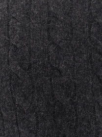 Polo Ralph Lauren Men's Wool and Cashmere Cable Knit Sweater Grey