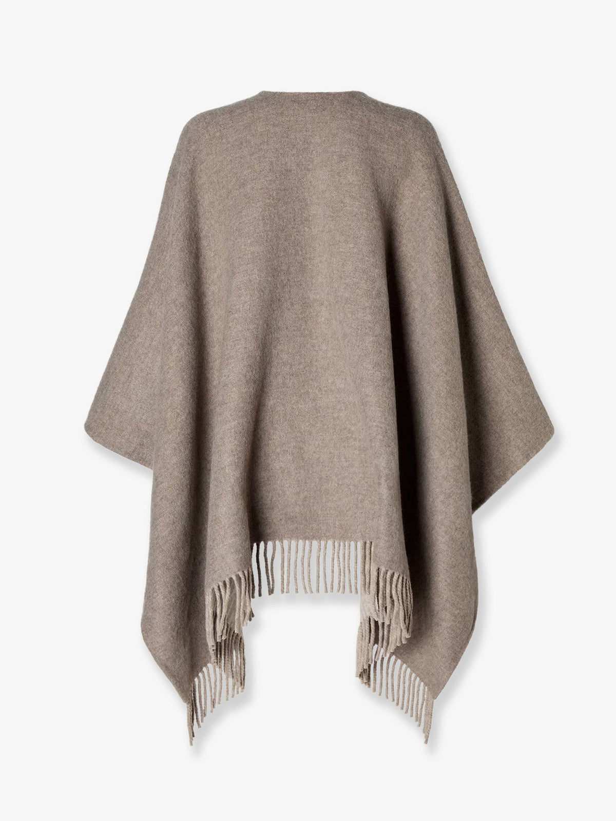 Fendi Women's Wool and Cashmere Cape Gold