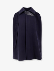 Bottega Veneta Women's Wool and Cashmere Cape Black