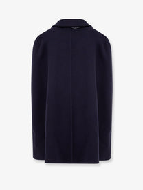 Bottega Veneta Women's Wool and Cashmere Cape Black