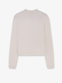 Gucci Women's Wool and Cashmere Cardigan White