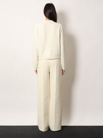 Gucci Women's Wool and Cashmere Cardigan White