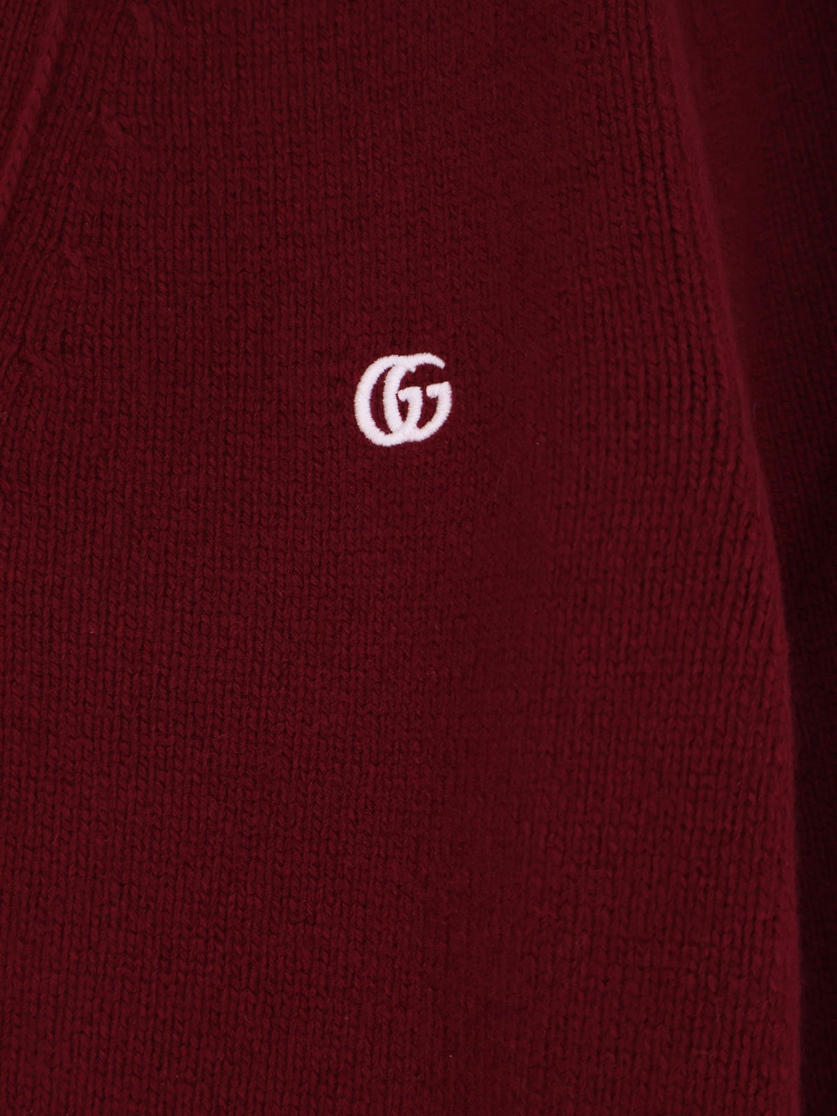 Gucci Men's Doppia Sweater Red, view 3