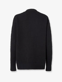 Fendi Women's Wool and Cashmere Cardigan Black