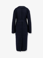 Max Mara Women's Wool and Cashmere Coat Blue, view 2