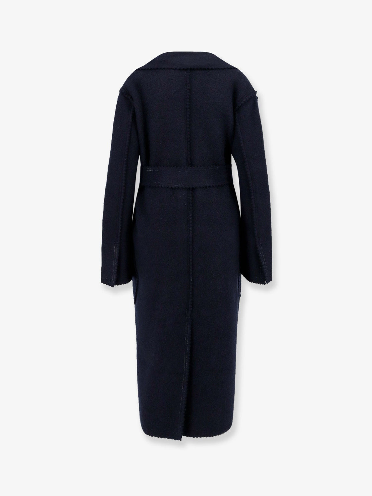 Max Mara Women's Wool and Cashmere Coat Blue, view 2