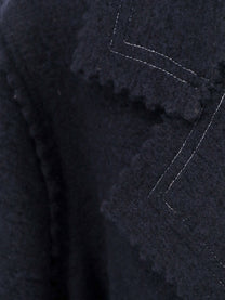Max Mara Women's Wool and Cashmere Coat Blue