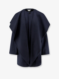 Bottega Veneta Women's Wool and Cashmere Coat Black