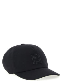 Fendi Wool and Cashmere Hat Black