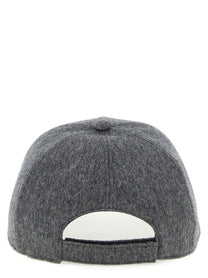 Fendi Wool and Cashmere Hat Grey