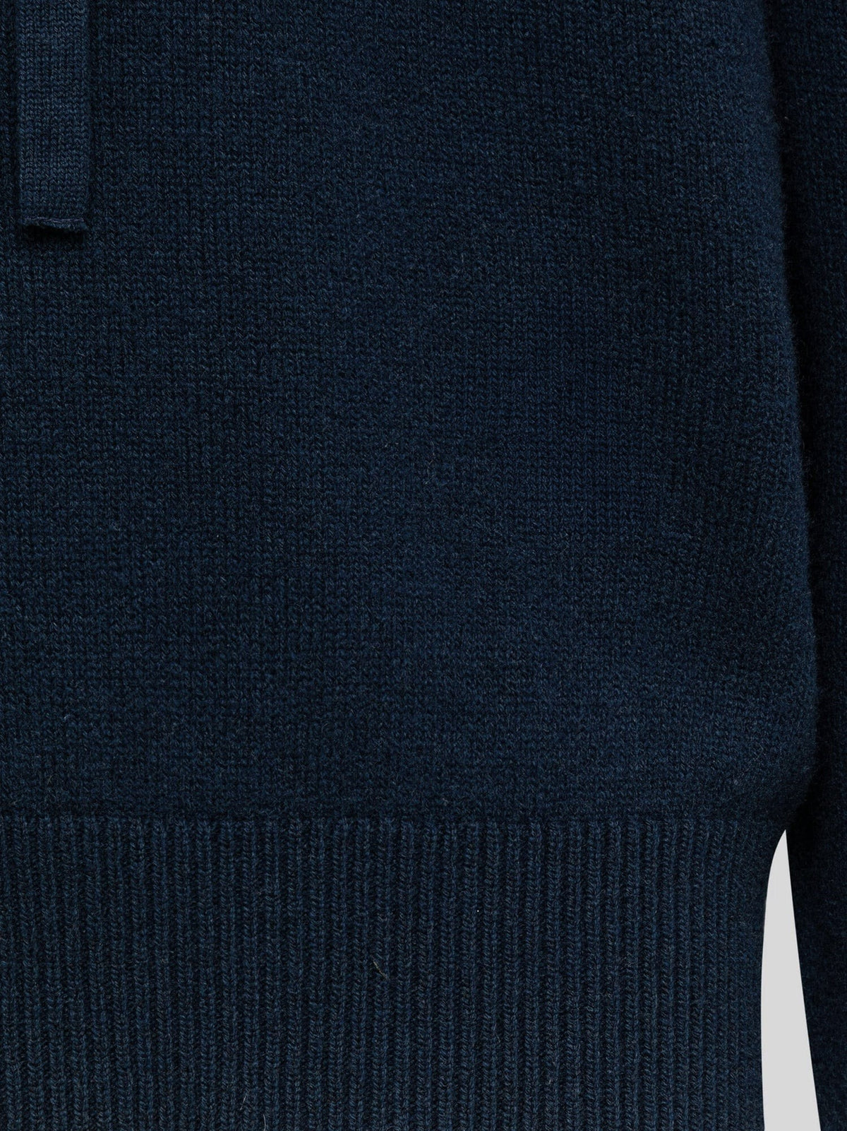 Laneus Men's Wool and Cashmere Hoodie Blue