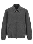 Giorgio Brato Wool and Cashmere Jacket Grey