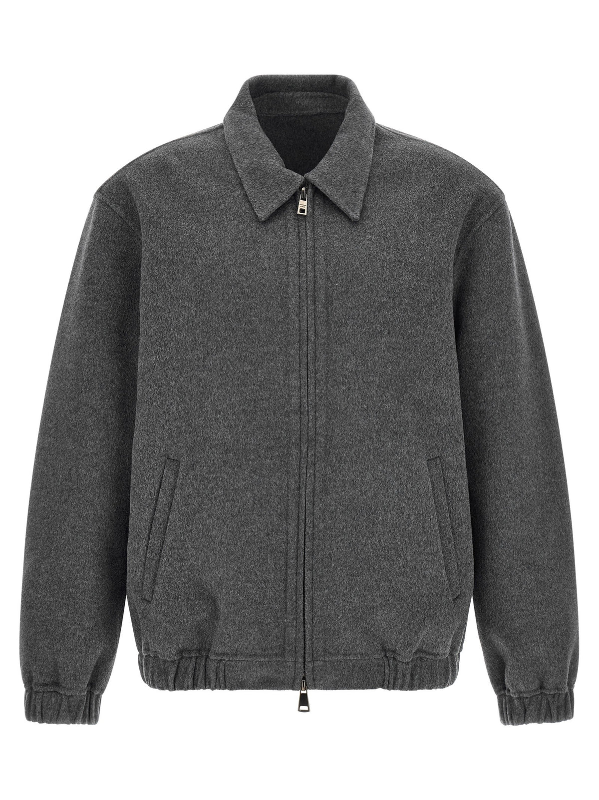 Giorgio Brato Wool and Cashmere Jacket Grey