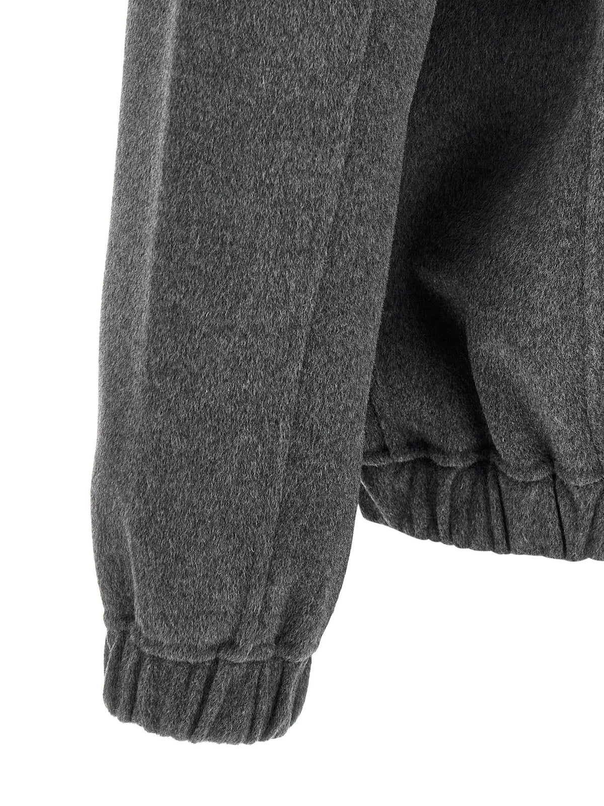 Giorgio Brato Wool and Cashmere Jacket Grey