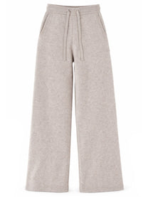 S MAX MARA Women's Wool and Cashmere Pants Beige