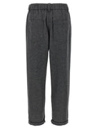 Brunello Cucinelli Wool and Cashmere Pants Grey, view 2