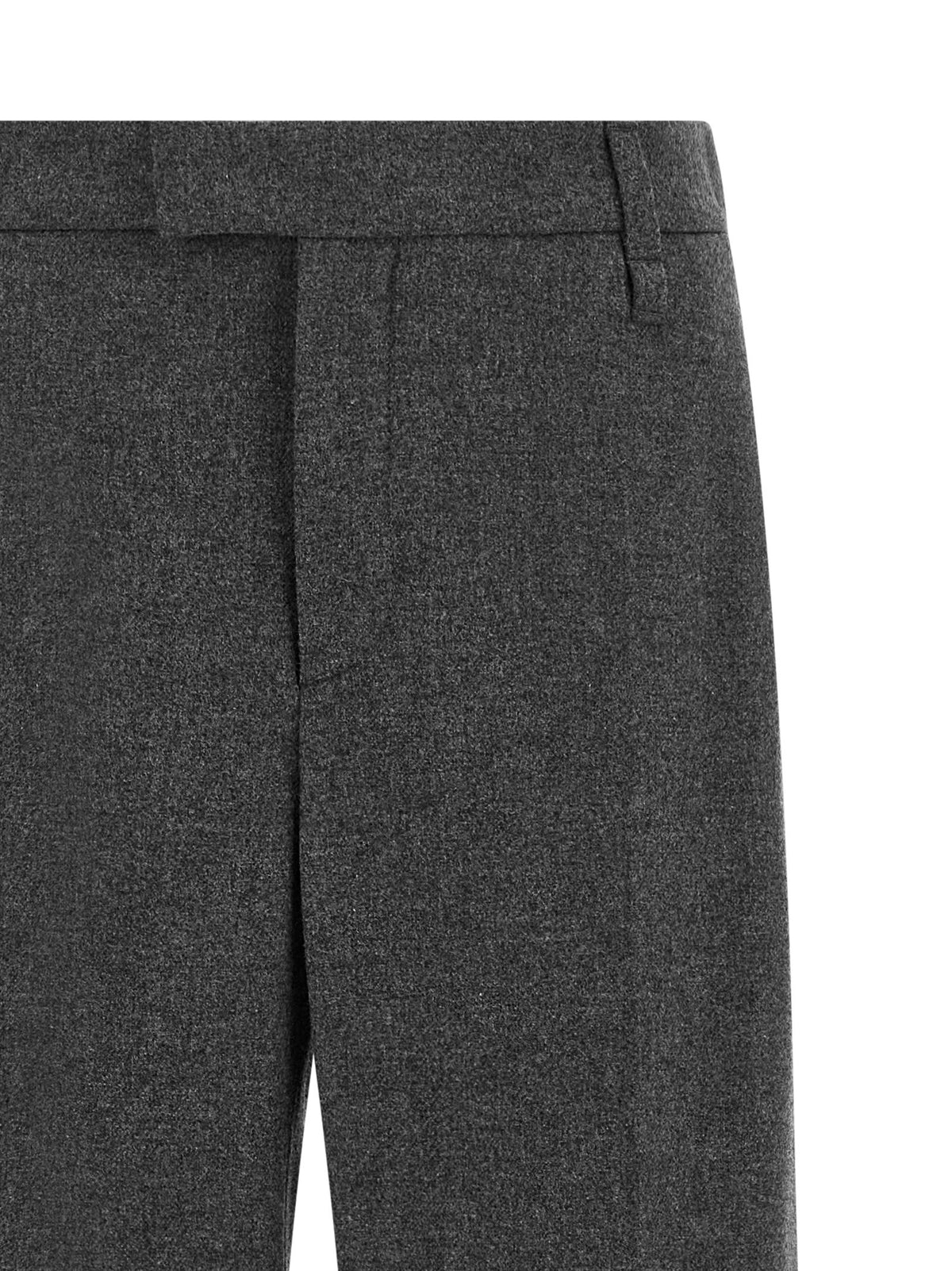 Brunello Cucinelli Wool and Cashmere Pants Grey, view 3