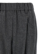 Brunello Cucinelli Wool and Cashmere Pants Grey, view 3