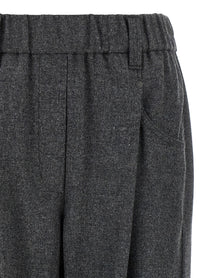Brunello Cucinelli Wool and Cashmere Pants Grey, view 3