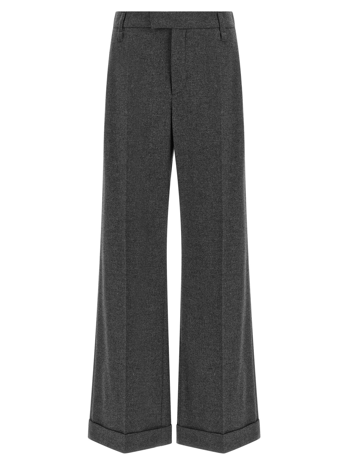 Brunello Cucinelli Wool and Cashmere Pants Grey