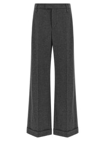 Brunello Cucinelli Wool and Cashmere Pants Grey