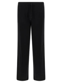 Larmeri Studio Wool and Cashmere Pants Black